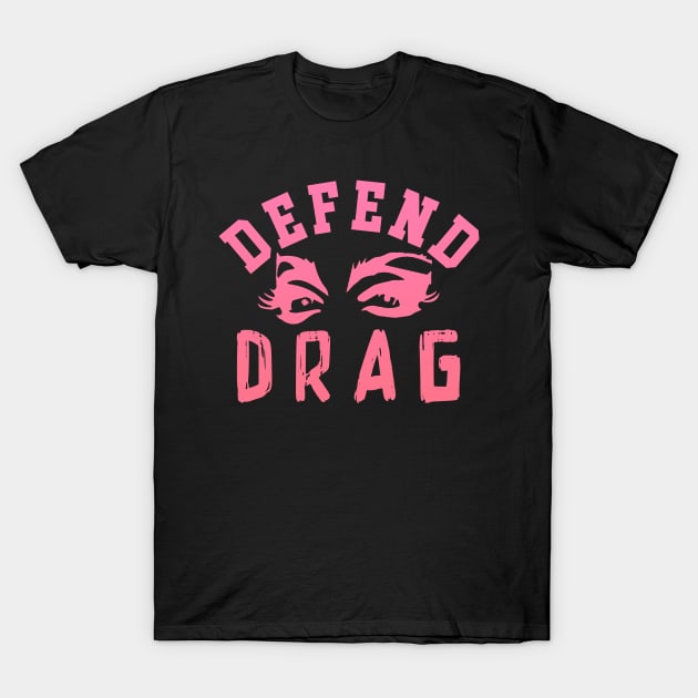 Drag Pink T-Shirt by Coffin Curse Records